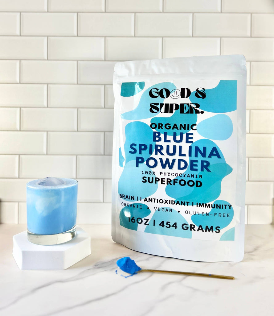 Organic Blue Spirulina Powder | Phycocyanin Superfood Powder