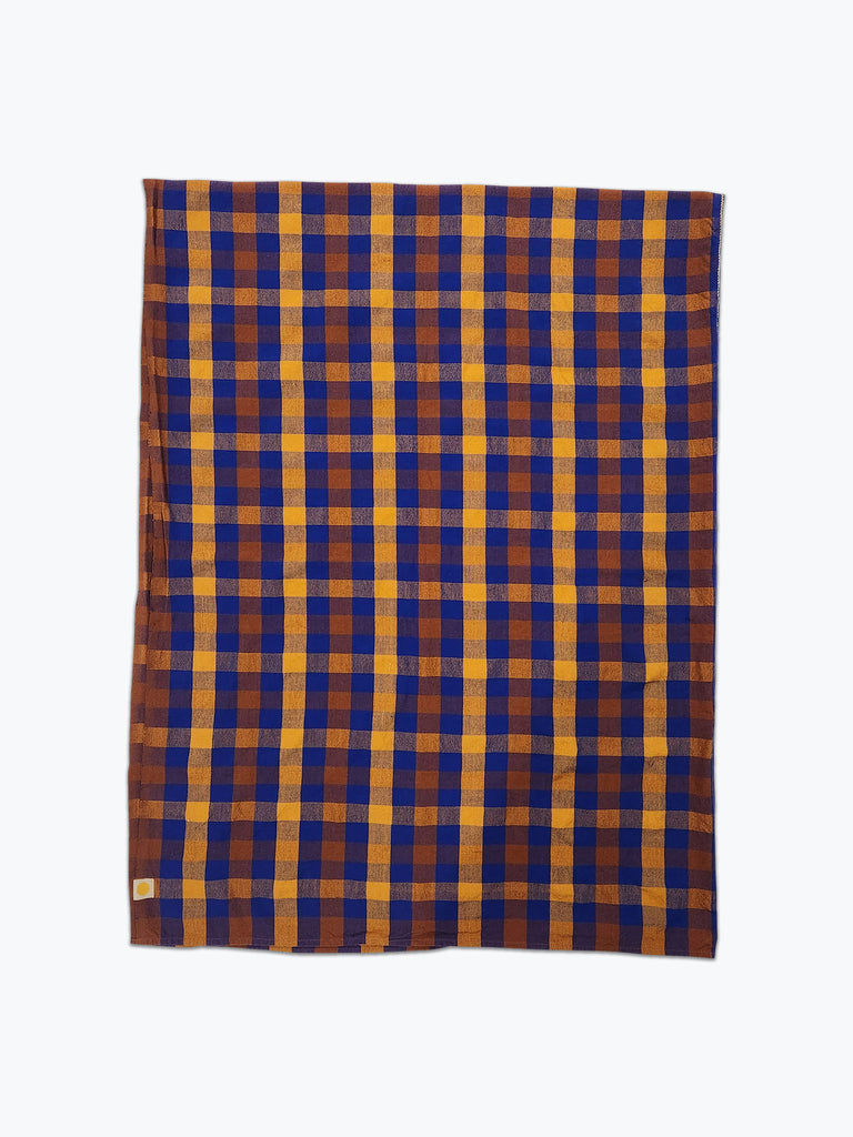 Chunky Plaid Tablecloth - Dusk