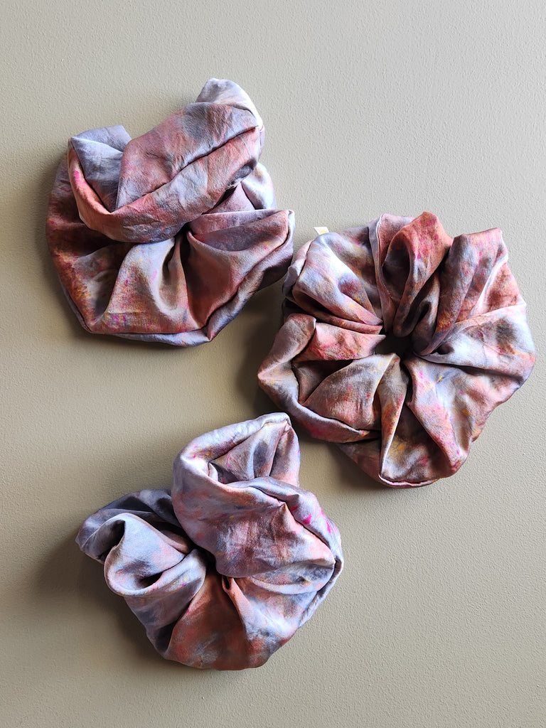 lightweight silk scrunchie