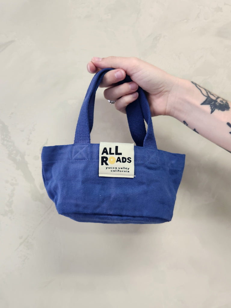 Teeny Circle Tote - Cobalt