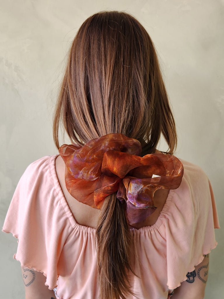 Confetti Giant Silk Scrunchie - Phoenix