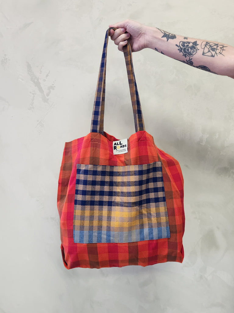 Mezcla Tote - Scarlet