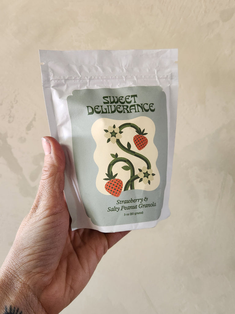 Strawberry & Salty Peanut Granola - 3oz bag