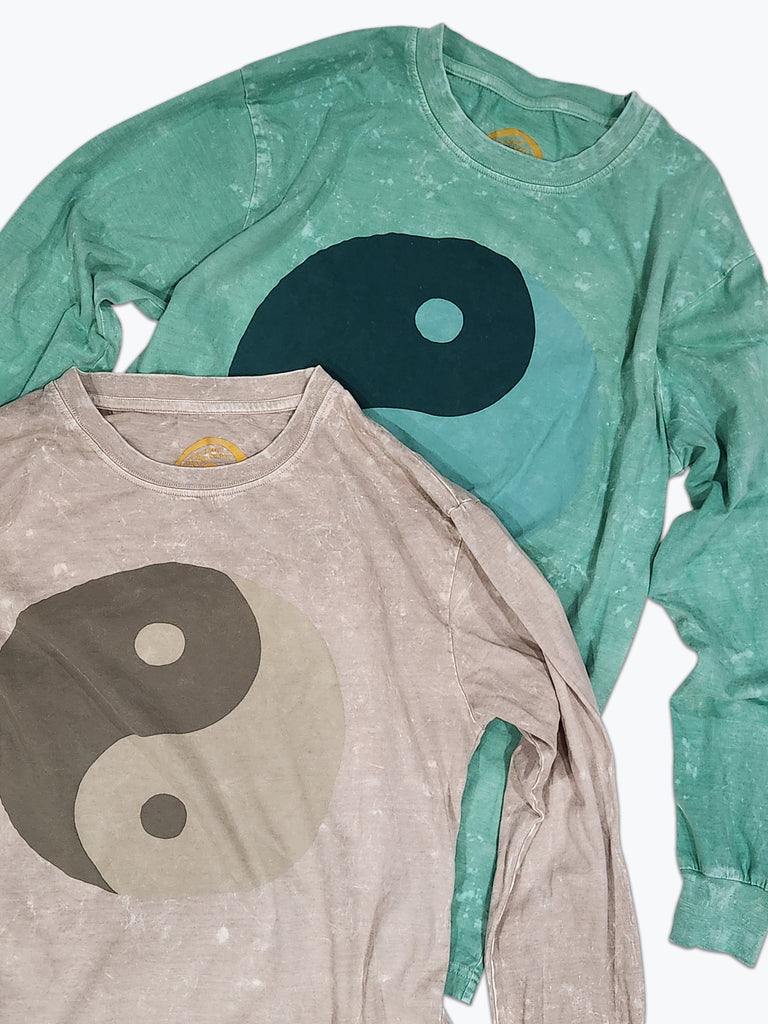 Yin Yang Long Sleeve Tee - Nopal